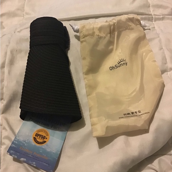 Oh Sunny black visor hat with case NWT - Picture 2 of 10